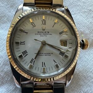 Rolex Date Dial - Tudor Prince Oysterdate Vintage 1985 Watch  36mmLess on E BAY